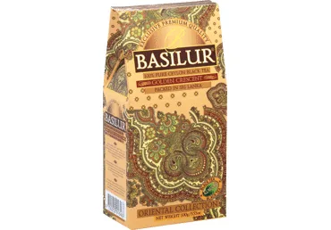 MELNĀ TĒJA BASILUR GOLDEN CRESCENT 100G