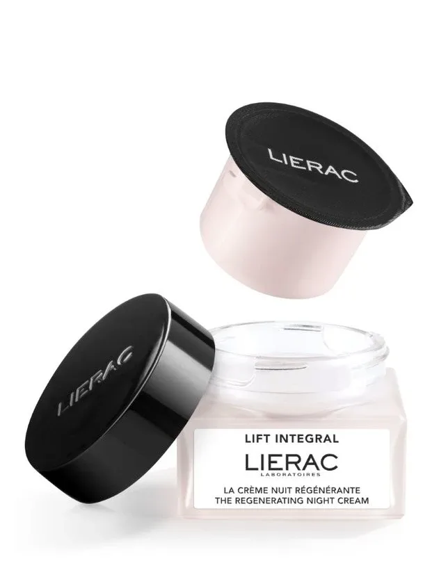 Lierac Lift Integral atjaunojošs nakts krēms uzpildes iepakojums, 50 ml