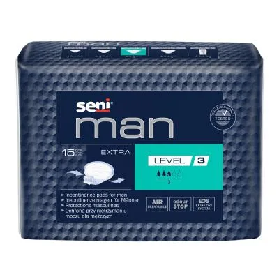 Seni Man Extra uroloģiskie ieliktņi N15