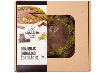 BRAUNIJS DUBAIJAS ŠOKOLĀDES MEISTARA MARKA 500G