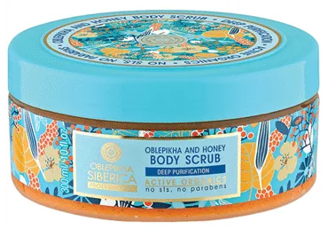 ĶERMEŅA SKRUBIS NATURA SIBERICA MEDUS 300ML