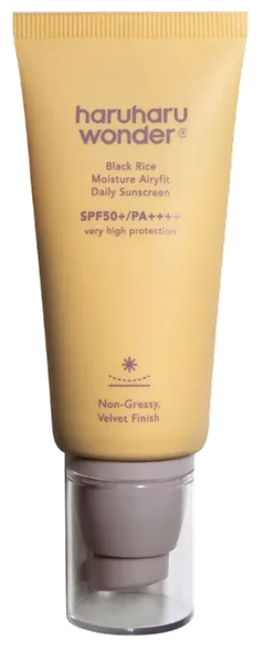 Haruharu Wonder Black Rice Moisture airyfit daily SPF50+/pa++++ saules aizsarglīdzeklis, 50 ml