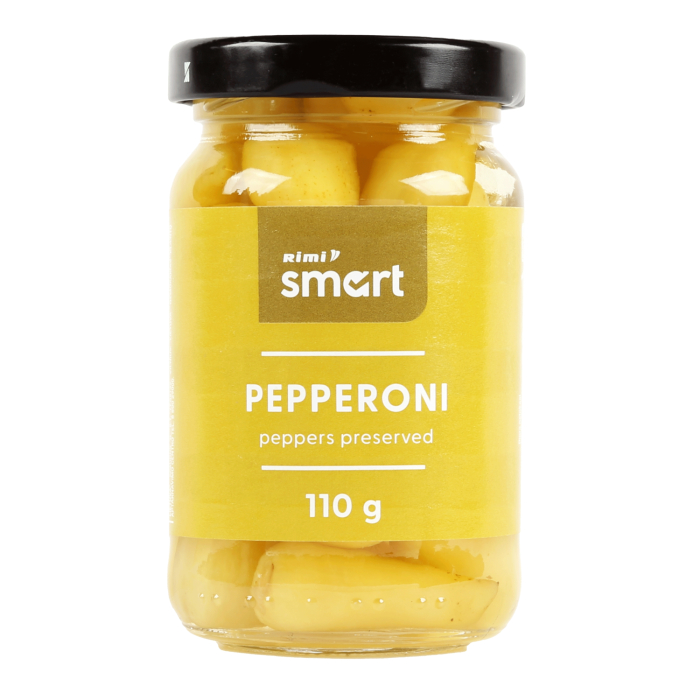 KONSERVĒTI PIPARI RIMI SMART PEPPERONI 110G/50G