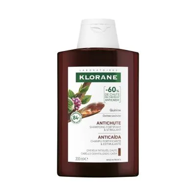 Klorane šampūns ar hinīnu un ēdelveisu 200 ml