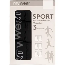 VĪRIEŠU APAKŠVEĻA MYWEAR L, MELNA