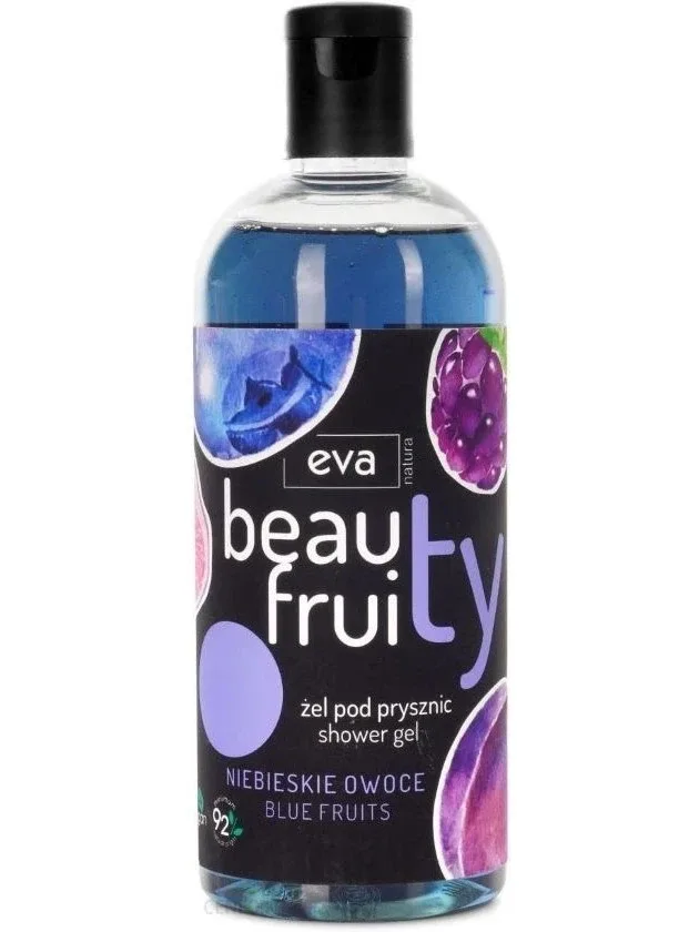 Eva Natura Beauty Blue fruity dušas želeja, 400 ml