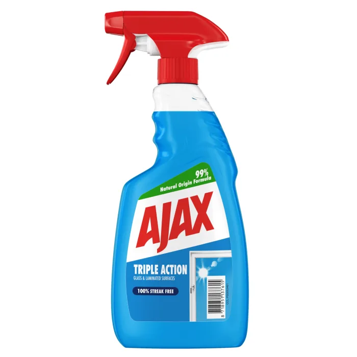 STIKLA TĪRĪŠANAS LĪDZEKLIS AJAX TRIPLE ACTION 500ML