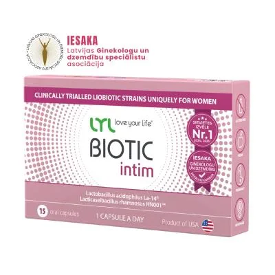 Lyl Biotic Intim, kapsulas, N15