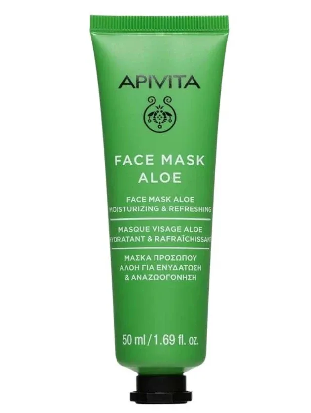 Apivita Aloe Vera sejas maska, 50 ml