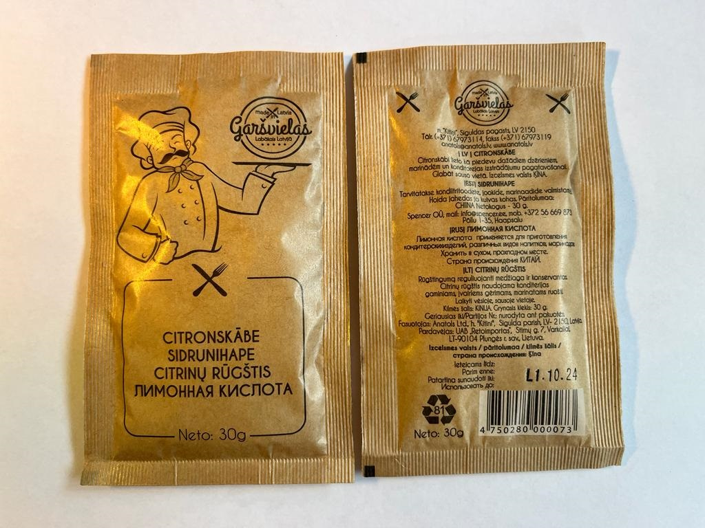 CITRONSKĀBE ANATOLS, 30G