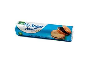 CEPUMI GULLON AR ŠOKOLĀDES PILDĪJUMU BEZ CUKURA 250G