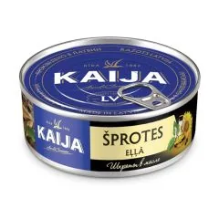 ŠPROTE EĻĻĀ 160G/112G TRANSP. EO KAIJA