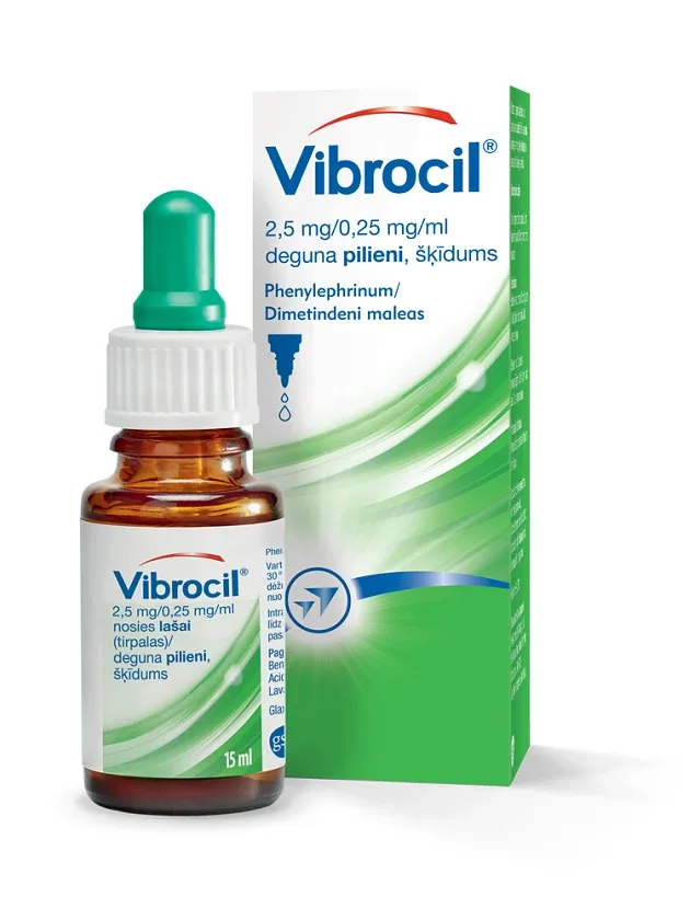 Vibrocil Deguna Pilieni, 15 ml