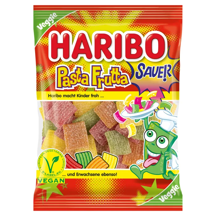 HARIBO PASTA FRUTTA ŽELEJAS KONFEKTES, 160G