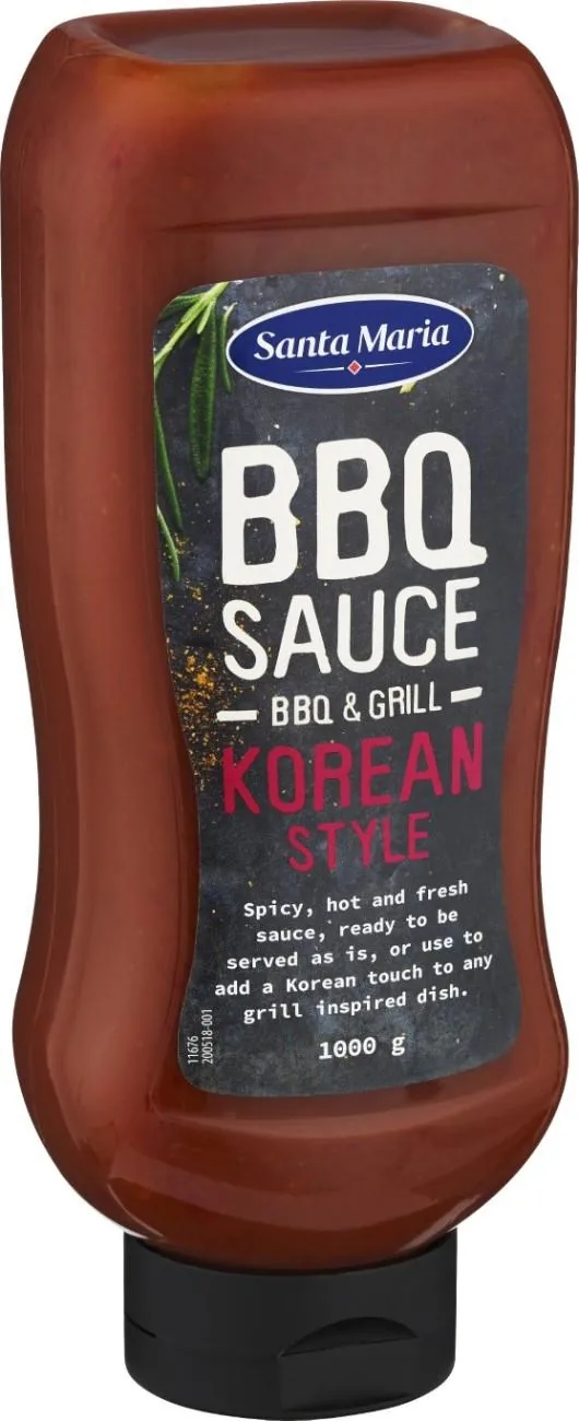 BBQ MĒRCE KOREJIEŠU GAUMĒ 1000 ML, SANTA MARIA