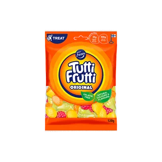 ŽELEJKONFEKTES TUTTI FRUTTI ORIGINAL NAT. 120G