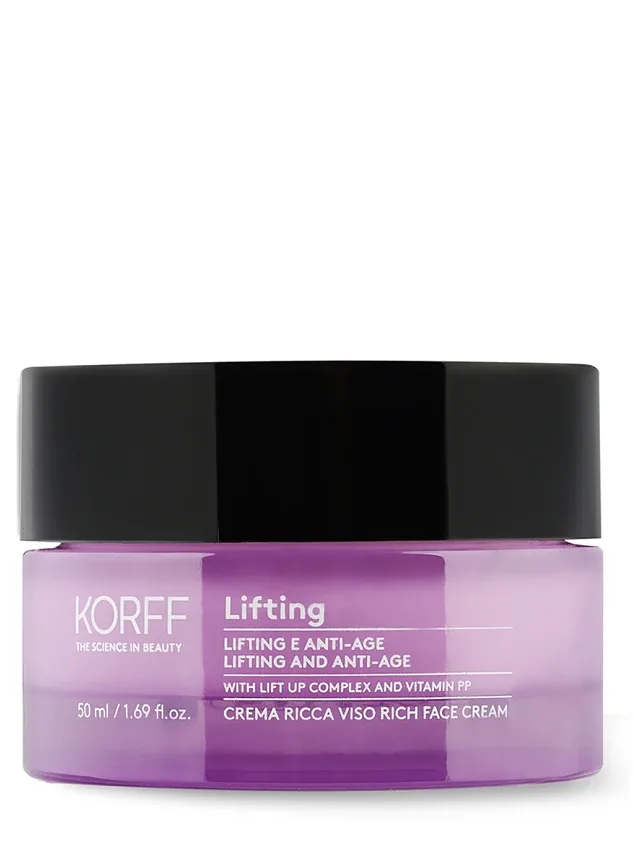 Korff Lifting 40-76 bagātīgs pretnovecošanās sejas krēms, 50 ml