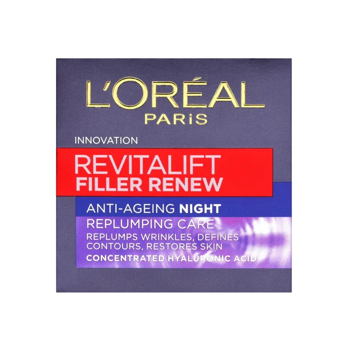 NAKTS KRĒMS L'OREAL PARIS DE REVITALIFT FILLER