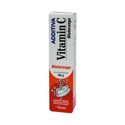 Additiva C vitamīns blutorange putojošās tabletes N20