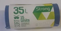 ATKRITUMU MAISI SORTEX, 35L , 50X60 CM, 30 MK, ZILI, 15 GAB.