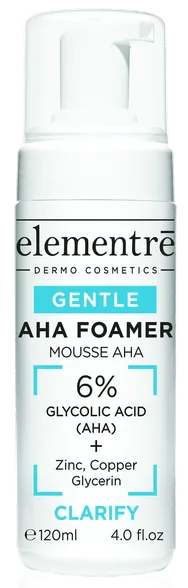 Elementre Glycolic 6% aha attīrošas putas