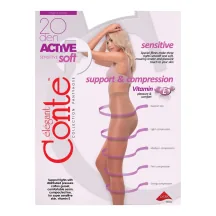 SIEVIEŠU ZEĶUBIKSES CONTE ACTIVE SOFT20 NATURAL 5 20D