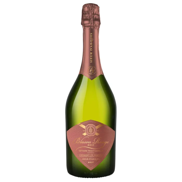 Dzirkstošais vīns Blason Rouge Cremant Rose 12% 0,75 l