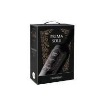 Sarkanvīns primasole primitivo pussauss 13,5% 3 l