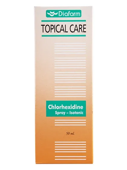 Diafarm Chlorhexidine Sprejs ādas dzīšanai suņiem un kaķiem, 50 ml
