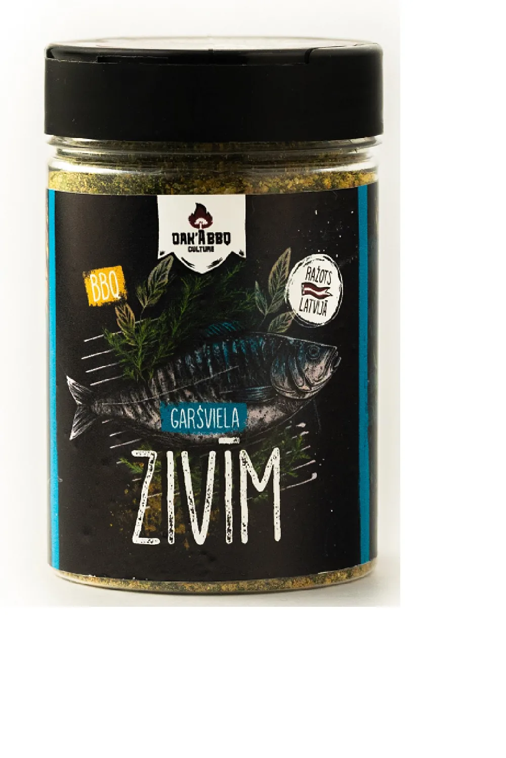 GARŠVIELU MAISĪJUMS OAK’A BBQ, ZIVĪM, 140G