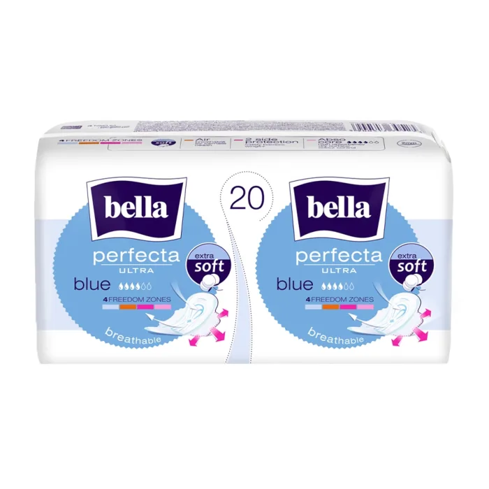 HIGIĒNAS PAKETES BELLA PERFECTA ULTRA BLUE 20 GAB.