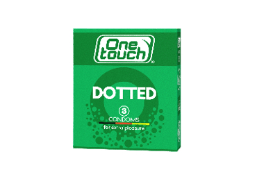 PREZERVATĪVI ONE TOUCH DOTTED 3GAB.