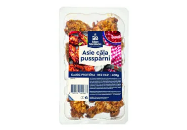 ASIE CĀĻA KŪPINĀTIE PUSSPĀRNI RĪGAS MIESNIEKS 400G