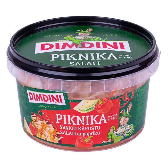 KĀPOSTU SALĀTI AR PAPRIKU 400G
