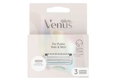 SKŪŠANĀS KASETES GILLETE VENUS SATIN CARE 3GB.