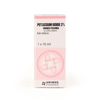Potassium iodide 2% acu pilieni, šķīdums, 10 ml N1