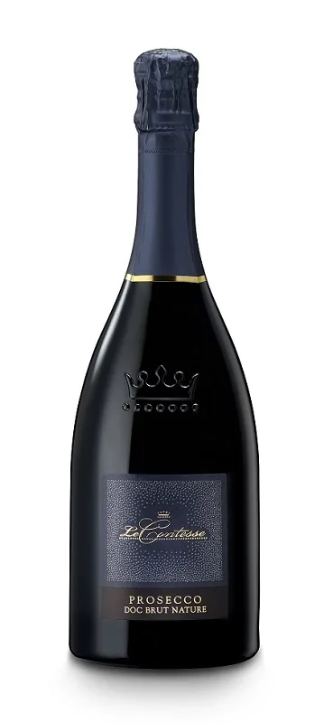 Dzirkstošais vīns Le Contesse Prosecco DOC Treviso, brut nature, 11%, 0,75 l