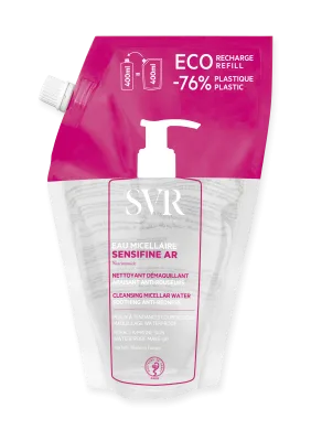 SVR Sensifine ar eau micellaire attīrošs micelārais ūdens jutīgai ādai, uzpilde 400 ml
