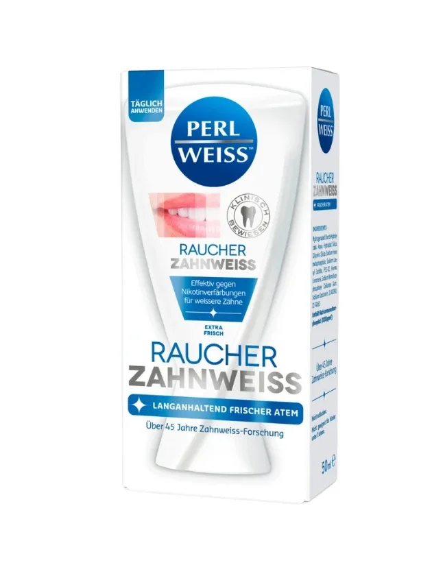 Perlweiss zobu pasta smoker whitening, 50 ml