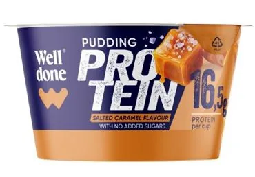 PUDIŅŠ PROTEIN KARAMEĻU WELL DONE 150G