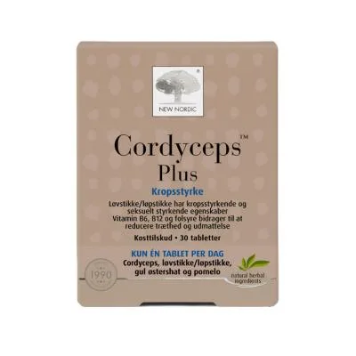 New Nordic Cordyceps Plus tabletes N30