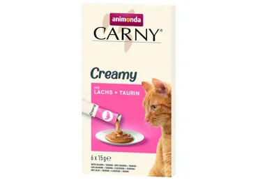 GARDUMS KAĶIEM CARNY AR LASI ANIMONDA 6X15G