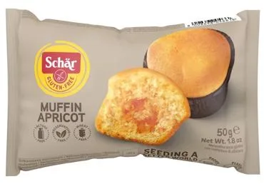 BEZGLUTĒNA KĒKSS AR APRIKOŽU PILDĪJUMU SCHAR 50G