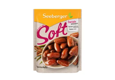ŽĀVĒTAS DATELES SEEBERGER SOFT BEZ KAULIŅIEM 200G