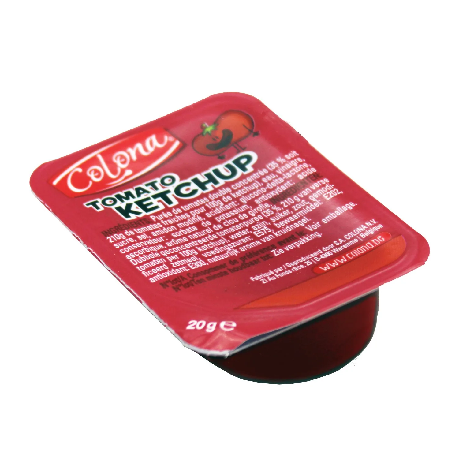 KEČUPS TOMĀTU COLONA, 35%, 120X20ML