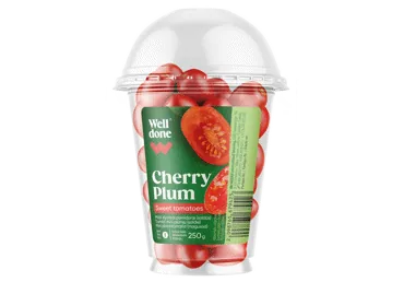 TOMĀTI PLŪMES MINI  WELL DONE SALDIE 250G