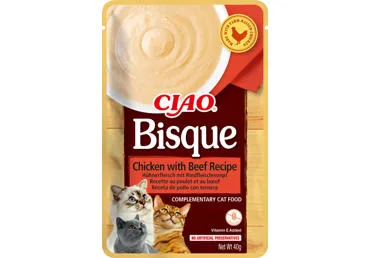 BIEZENIS KAĶIEM CIAO BISQUE VISTAS-LIELLOPU CHURU 40G