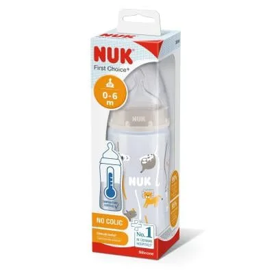 Nuk First Choice+ PP pudelīte ar temperatūras kontroli 1 si 300 ml