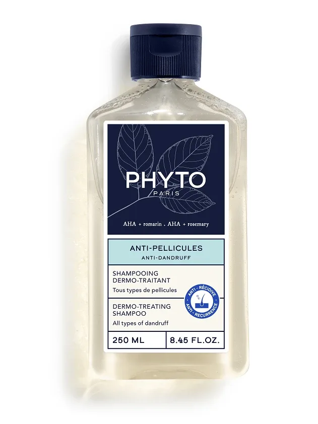 Phyto Dermo-Treating pretblaugznu šampūns visiem blaugznu tipiem, 250 ml