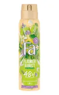 FA FLOWER BURST IZSMIDZINĀMS DEZODORANTS, 150ML